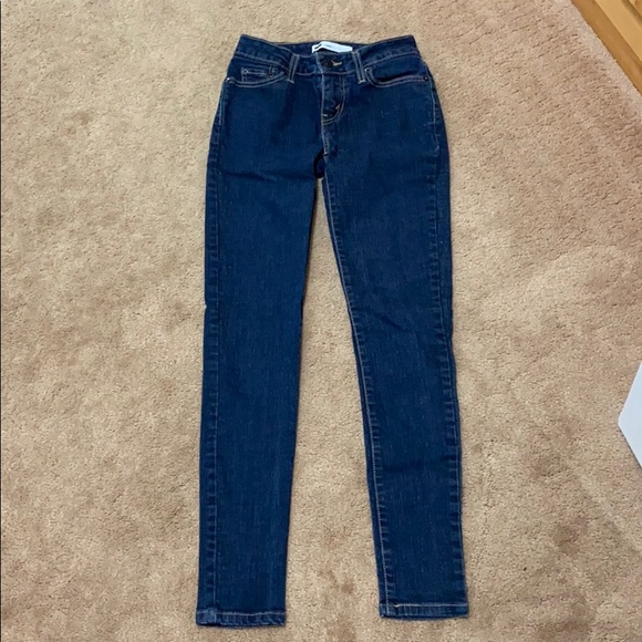 Levi’s Women’s Blue Skinny Denim Jeans - Picture 6 of 8
